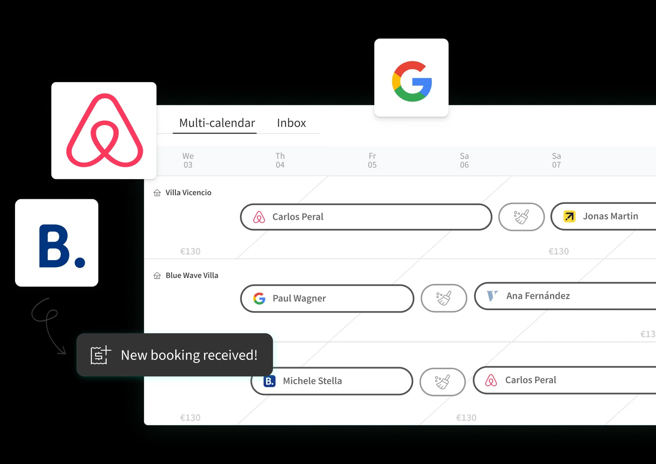 Como Host — calendario unificato e gestione multi-piattaforma